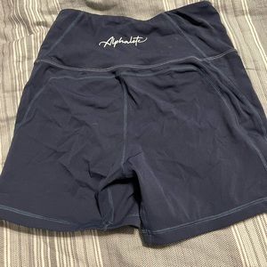 Dark blue Alphalete shorts size small